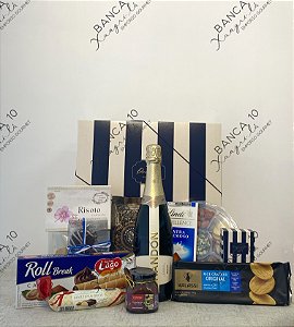 Caixa Roma - Espumante Chandon Brut + Café em Grãos