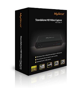 Placa de captura de vídeo externa MyGica HD Cap X-II 1080p