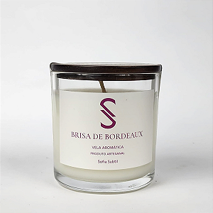 Vela Aromática 170g - Brisa de Bordeaux