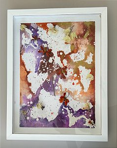 Obra Original Anna Karenina com moldura