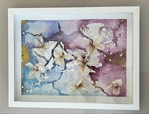 Obra Original P.S. Eu te Amo com moldura