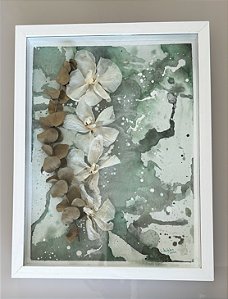 Obra Original Suíte Francesa com moldura