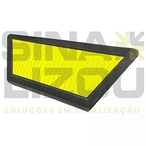 CATADIÓPTRICO DE PLASTICO PARA BARREIRA (LIMA LIMÃO)