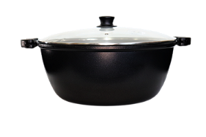 PANELÃO ALUMINIO FUNDIDO 32CM COM REVESTIMENTO CERÂMICO