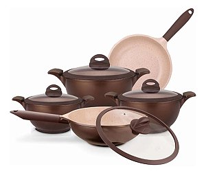 CONJUNTO BELGA CERÂMIC-FLON MTA 5 PEÇAS
