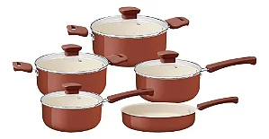 JOGO PANELAS VERONESE TRAMONTINA REVESTIMENTO CERAMICO