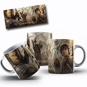 Caneca de Cerâmica Senhor dos Anéis - 325ml