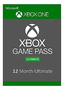 Xbox Game Pass Ultimate 12 Meses 25 Dígitos