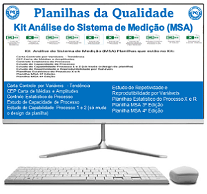 Kit Análise do Sistema de Medição (MSA)