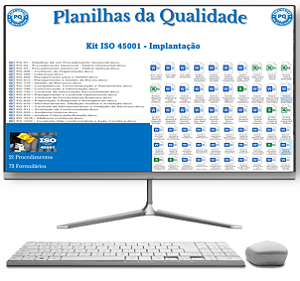 Kit ISO 45001:2018 Implantação