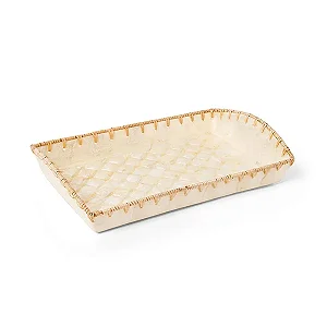 Bandeja Retangular Hope Perla 24cm x 14cm - Copa&Cia