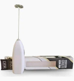 Mini Mixer Eletrico Inox- LYOR Branco