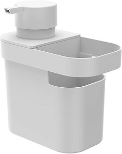 Dispenser de Detergente e Organizador Trium 650ml Branco - OU