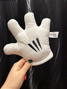 Mão do Mickey 25CM  - Luva de Pelúcia Divertida