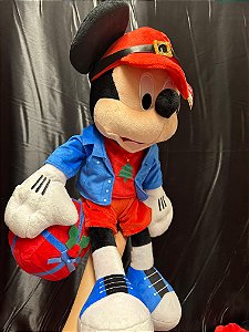 Mickey Mouse Plush com Casaco Azul - 50 cm