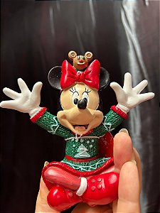 Escultura de Resina da Minnie - 12cm x 12cm x 6cm