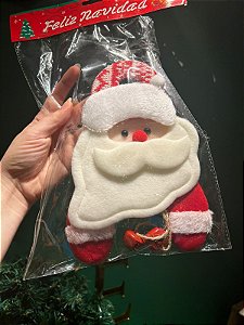 Penduricalho Noel 20 cm - Decoração Natalina Charmosa