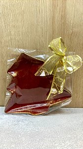 Petisqueira Árvore Vermelho 21x19cm Decorativa - Melamina