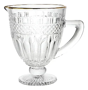 Jarra Vidro Com Fio Dourado Brand 1L Wolff