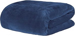 Cobertor Blanket 300 Casal Azul Marinho - Casa K Kacyumara