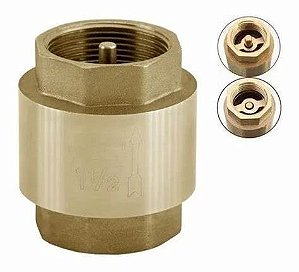 VALVULA DE RETENÇÃO VERTICAL 3/4 EMMETI