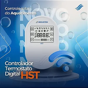 CONTROLADOR DIGITAL DE TEMPERATURA HST COM WI-FI INDUSTEK