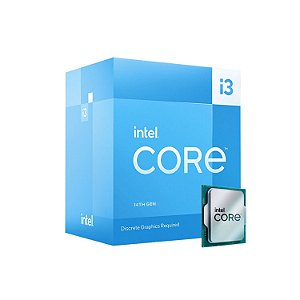 PROCESSADOR INTEL CORE I3 14100 14ª GERAÇÃO 3.5 GHZ 4.7 GHZ TURBO CACHE 12MB SOCKET LGA 1700