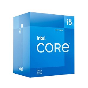 PROCESSADOR INTEL CORE I5-12400F 12° GERAÇÃO 2.5GHz TURBO 4.4GHz 18MB CACHE SEM GPU INTEGRADA SOCKET LGA 1700