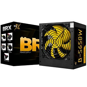 FONTE ATX 650W BRX POWER SUPPLY B-SA650