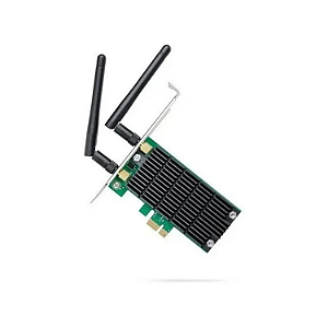 PLACA DE REDE PCI EXPRESS WIRELESS TP-LINK DUAL BAND 1200MBPS ARCHER T4E