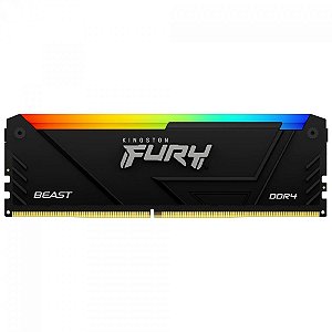 MEMORIA DESKTOP DDR4 16GB 3200MHZ KINGSTON FURY BEAST RGB