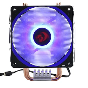 COOLER PARA PROCESSADOR REDRAGON BURI RAINBOW - CC-1055B LED AZUL