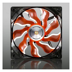 COOLER GABINETE 12CM XIGMATEK LARANJA E BRANCO XAF-F1253