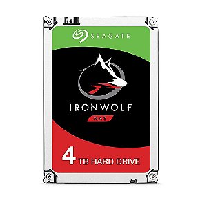 HD 3.5 4 TERA SEAGATE IRONWOLF NAS 5400RPM 256MB CACHE SATA ST4000VN006