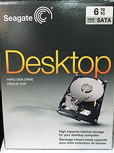HD 3.5 DESKTOP 6 TERA SEAGATE SKYHAWK SURVEILLANCE 7200RPM 256MB ST6000VX001