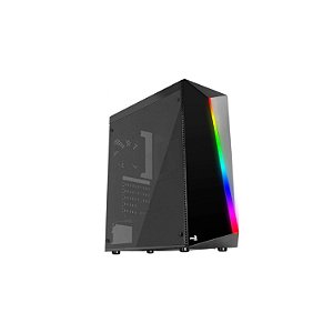 GABINETE AEROCOOL ATX SHARD RGB ACRYLIC PRETO