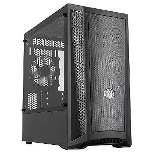 GABINETE GAMER ATX MINI TOWER COOLERMASTER  MASTERBOX MB311L PRETO