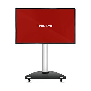 TV MONITOR 43" TELA SMART INTERATIVA TOUCH SCREEN COM BASE E RODIZIOS ANDROID TOMATE MTM-2105