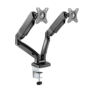 SUPORTE MORÇA A GÁS PARA 2 MONITORES 13" A 27" VINIK SM-341B