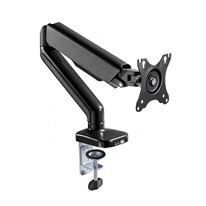 SUPORTE ARTICULADO MONITOR  PCYES 17" A 32" COM PORTA USB 2.0 AUDIO E MICROFONE SM-046USB