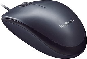 MOUSE USB COM FIO LOGITECH M90 PRETO