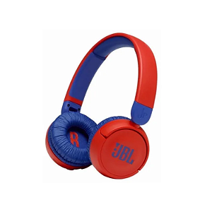 FONE  DE OUVIDO HEADPHONE  BLUETOOTH JBL JR310 VERMELHO