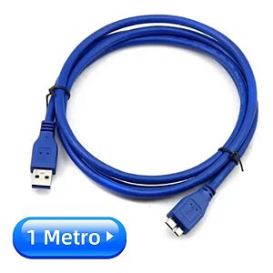 CABO USB 3.0 PARA HD EXTERNO 1M