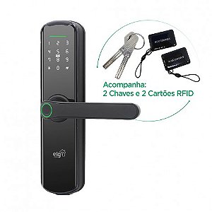 FECHADURA BIOMETRICA INTELIGENTE ELG SHFB700