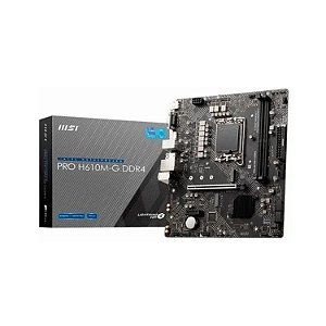 PLACA MAE MSI PRO H610M-G DDR4 LGA 1700 VGA HDMI DISPLAY PORT