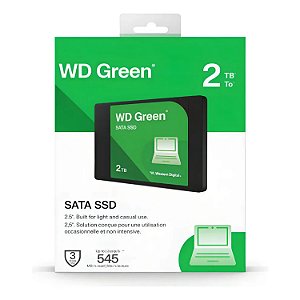 SSD SATA 2 TERA WD GREEN 2.5