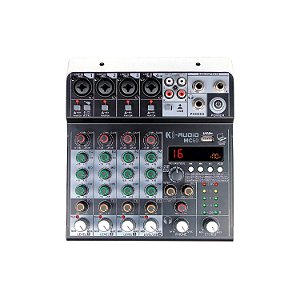 MESA DE SOM ANALOGICA K AUDIO 6 CANAIS MC 60