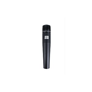 MICROFONE COM FIO KADOSH K57 PARA INSTRUMENTOS  COM 1 BASTÃO DE MÃO COM CACHIMBO