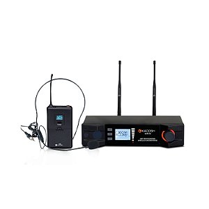 MICROFONE SEM FIO KADOSH K491H 1 HEADSET UHF