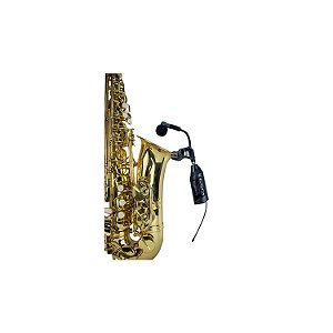 MICROFONE SEM FIO KADOSH KMS280 SAXOFONE UHF RECARREGÁVEL